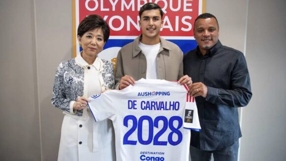 Mathys De Carvalho prolonge à l'OL