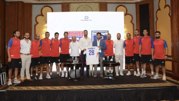 Une délégation de l'OL a acté la prolongation du partenariat avec le Dynamo FC