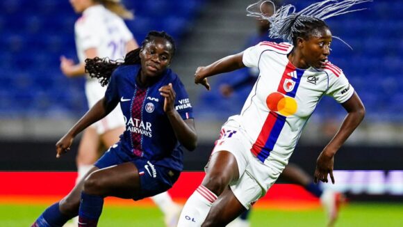 Kadidiatou Diani (OL Lyonnes) face au PSG
