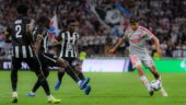Mathys De Carvalho lors d'OL - Angers