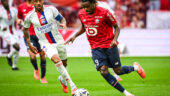 Corentin Tolisso (OL) et Nathan Ngoy (Lille)