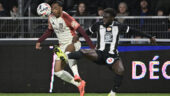 Malick Fofana lors d'Angers - OL