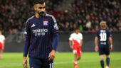 Rachid Ghezzal lors d'Utrecht - OL
