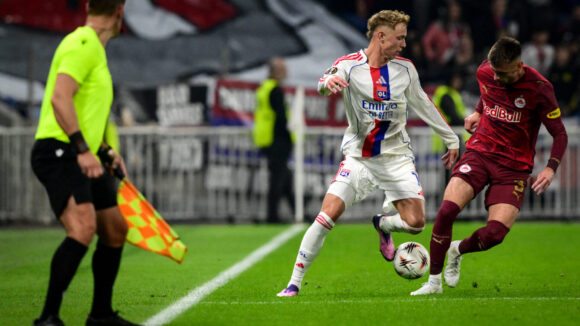 Adam Karabec lors d'OL - Salzbourg