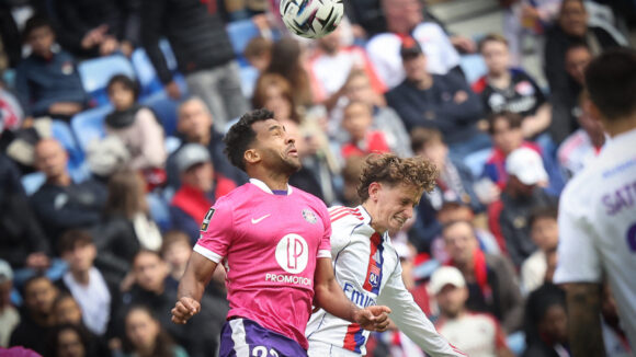 Tyler Morton lors d'OL - Toulouse