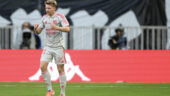 Pavel Sulc, buteur lors de Nice - OL