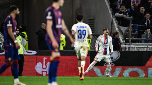 Afonso Moreira buteur lors d'OL - FC Bâle