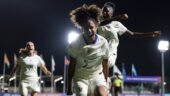 Maïssa Fathallah, défenseuse de l'OL Lyonnes et de l'équipe de France U17