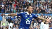 Diego Moreira buteur avec Strasbourg