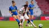 Vicki Becho lors d'OL Lyonnes - SKN St Pölten