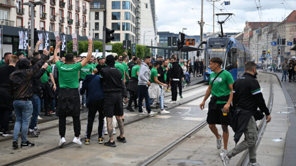 Les supporters du Real Betis avant la finale de la Ligue Europa Conference