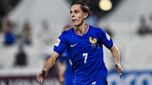 Rémi Himbert buteur avec l'équipe de France U18