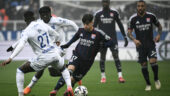 Afonso Moreira lors d'Auxerre - OL