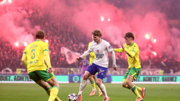 Pavel Sulc lors d'OL - Nantes
