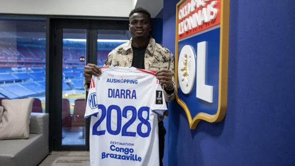 Lassine Diarra, gardien de l'OL