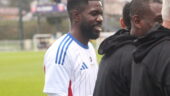 Samuel Umtiti avec l'OL Légendes