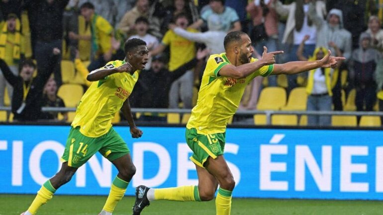 Youssef El-Arabi, attaquant du FC Nantes