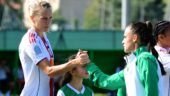 Ada Hegerberg lors d'AS Saint-Etienne - OL Lyonnes