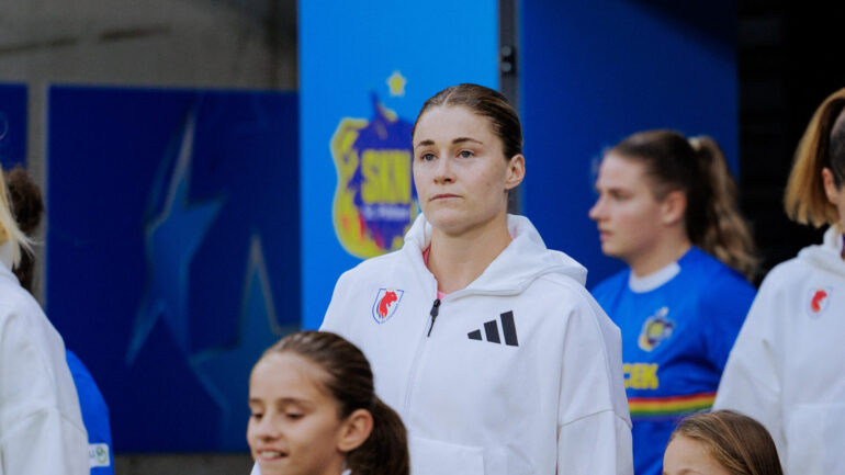 Teagan Micah, gardienne de l'OL Lyonnes