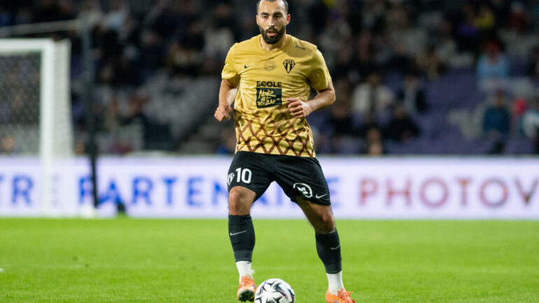 Himad Abdelli, joueur d'Angers