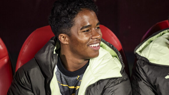 Endrick sur le banc du Real Madrid