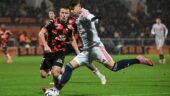 Afonso Moreira lors de Lorient - OL
