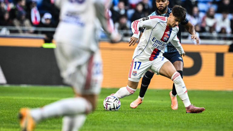 Afonso Moreira lors d'OL - Le Havre