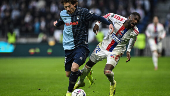 Clinton Mata lors d'OL - Le Havre