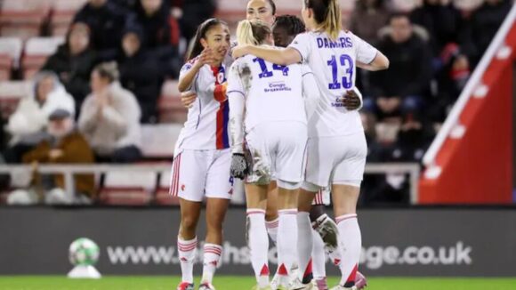 Les joueuses d'OL Lyonnes