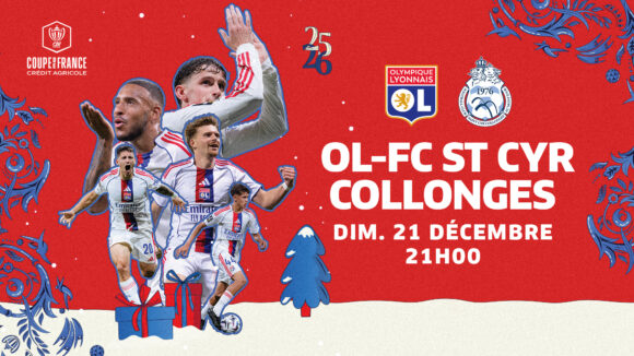 L'affiche du concours pour gagner des places pour OL - FC Saint-Cyr Collonges