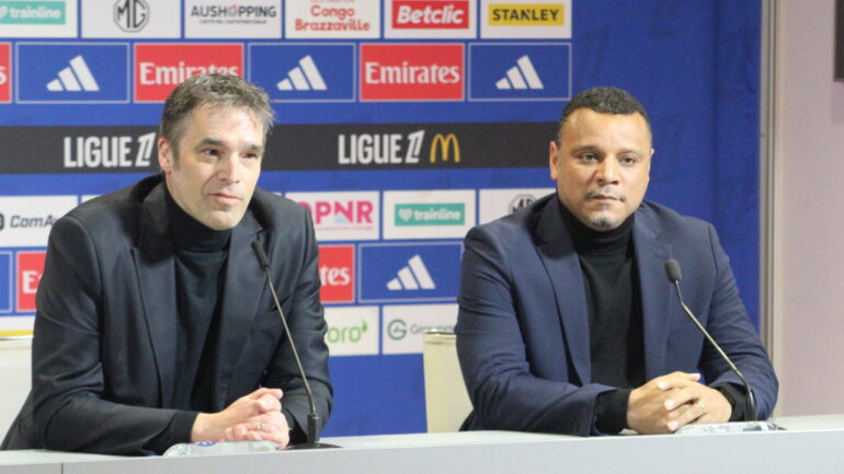Michael Gerlinger et Matthieu Louis-Jean, dirigeants de l'OL