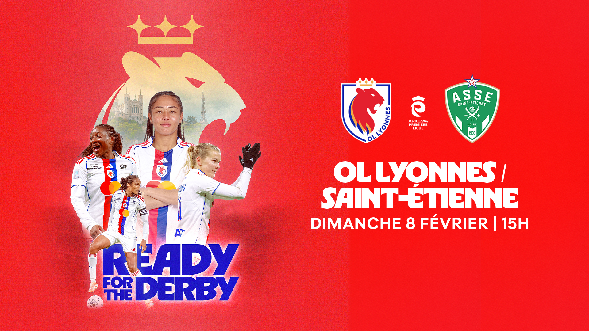 OL Lyonnes - Saint-Etienne : -50% sur la billetterie avec O&L