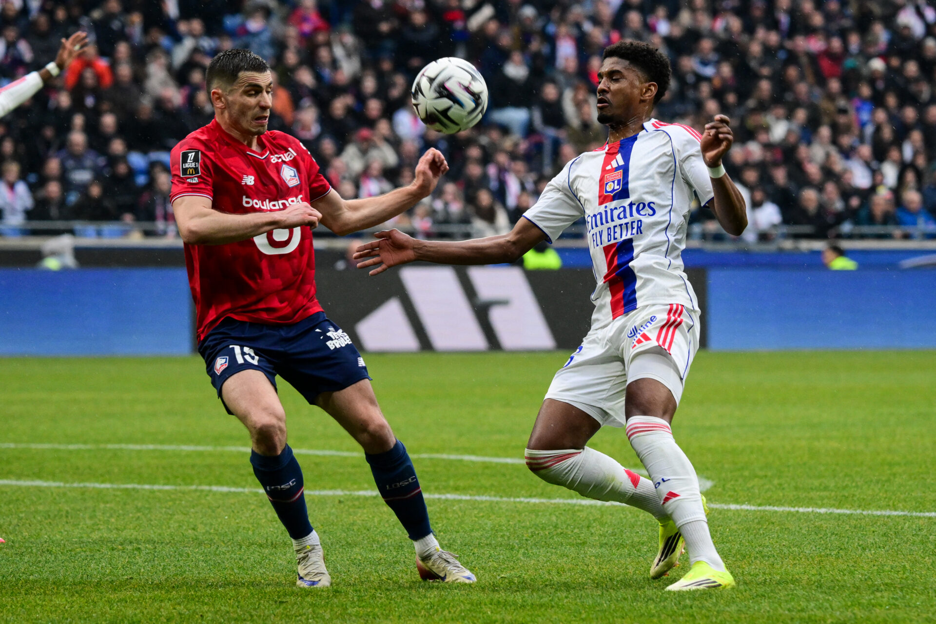 Abner lors d'OL - Lille