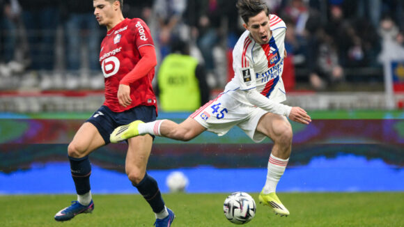 Rémi Himbert lors d'OL - Lille