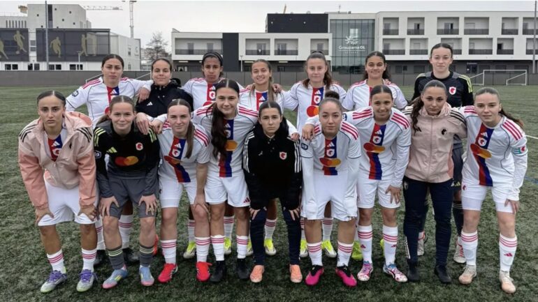 La réserve de l'OL Lyonnes