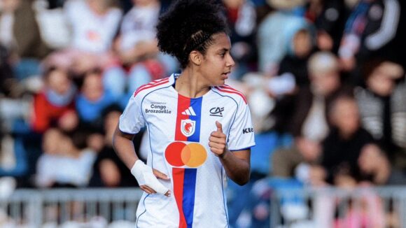 Maïssa Fathallah, défenseuse de l'OL Lyonnes