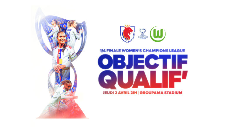 OL Lyonnes - Wolfsburg le 2 avril à Décines