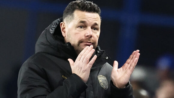 Pierre Sage lors de Strasbourg - Lens