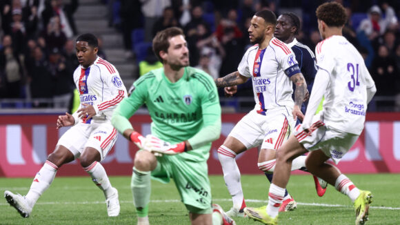 Corentin Tolisso lors d'OL - Paris FC