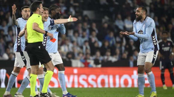 Borja Iglesias exclu lors de Celta - OL