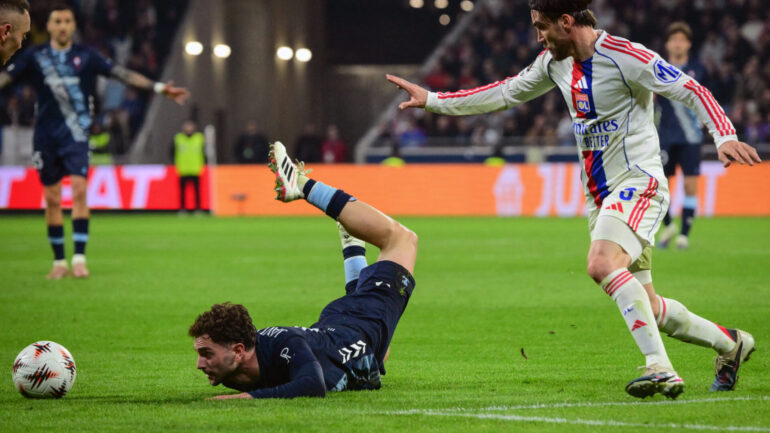Nicolas Tagliafico lors d'OL - Celta