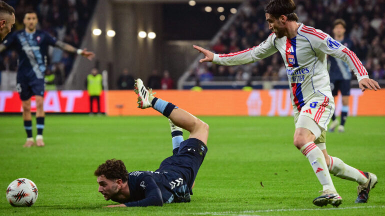 Nicolas Tagliafico lors d'OL - Celta