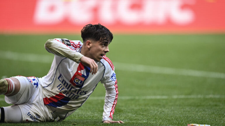 Afonso Moreira lors d'OL - Monaco