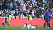 La déception des joueurs de l'OL contre Monaco