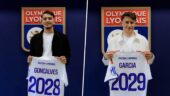 Tiago Gonçalves et Angel Garcia ont signé leur premier contrat professionnel avec l'OL