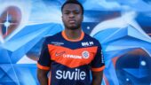 Enzo Molebe lors de son prêt à Montpellier