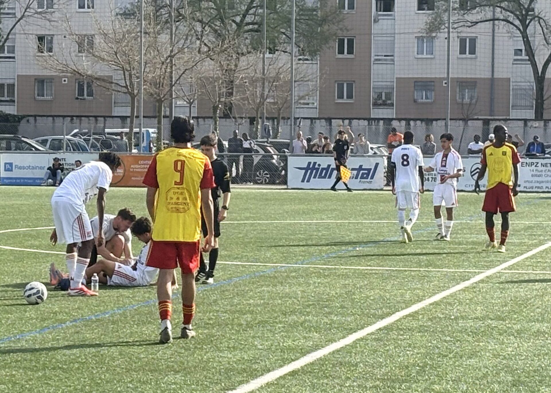 Les U19 de l'OL contre ceux de Saint-Priest