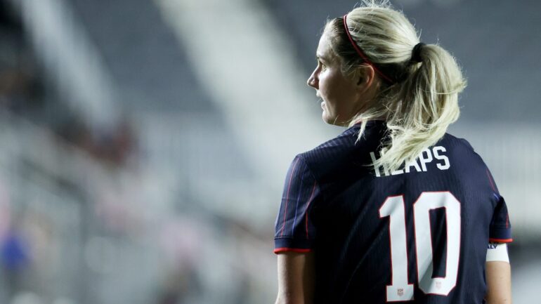Lindsey Heaps capitaine des Etats-Unis