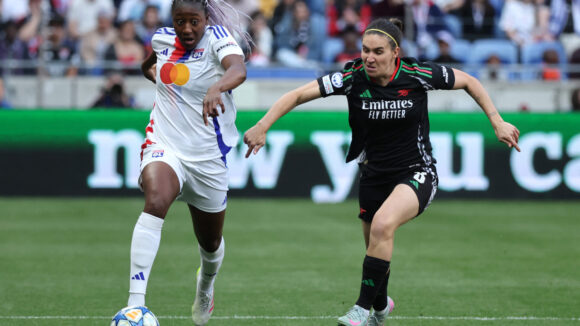 Kadidiatou Diani lors d'OL Lyonnes - Arsenal