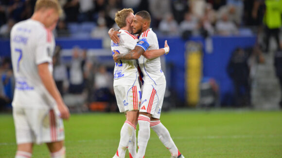 Pavel Sulc et Corentin Tolisso lors d'OL - OM